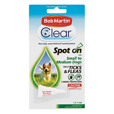 Bob Martin Clear Ticks & Fleas Spot On